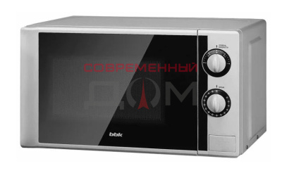СВЧ-печь BBK 20MWS-708M/BS, / 20л, мех.упр, 700 Вт/